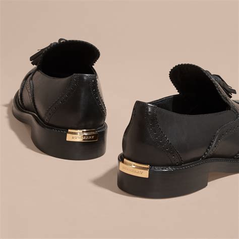 burberry loafers women's.